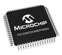 pic32mz2048efm064-ipt Microchip PIC32MZ2048EFM064-I/PT, 32 bit MIPS MicroAptiv, PIC32MZ Embedded Connectivity with Floating Point Unit (EF)