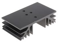 234-2508 RS PRO Heatsink, Universal Rectangular Alu, 2.5K/W, 50 x 88 x 25mm, Screw Mount