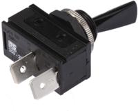 c1700hoaag Arcolectric (Bulgin) Ltd Toggle Switch, Panel Mount, On-Off, SPST, Tab Terminal