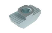 276-8167 RS PRO M4 T-Slot Nut, Connecting Component, Strut Profile 20 mm, Groove Size 6mm, Round Tube Size M4