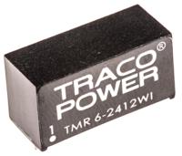 tmr-6-2412wi TRACOPOWER TMR 6WI DC-DC Converter, 12V dc/ 500mA Output, 9 → 36 V dc Input, 6W, PCB Mount, '+84°C Max Temp