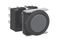 lb6b-m1t6b Idec Black Round Push Button Switch