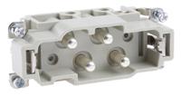 09380062611 HARTING Heavy Duty Power Connector Insert, 80A, Male, Han K Series, 5 Contacts