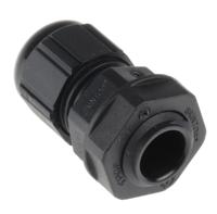 5311120053119100 Lapp SKINTOP Series Black Polyamide Cable Gland, M12 Thread, 3.5mm min., 7mm max., IP66, IP68, IP69K