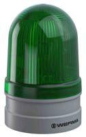 26121060 Werma EvoSIGNAL Midi Series Green Blinking, Continuous Beacon, 115 → 230 V ac, Base Mount, LED Bulb, IP66