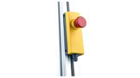 1221140000000 RAFI E-BOX M12 Series Latching Emergency Stop Push Button, Screw Mount, 40mm Cutout, DPST, IP65