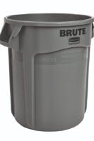 2131929 Rubbermaid Commercial Products Brute Wheeled 44gal Grey Polypropylene Waste Bin