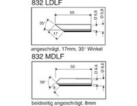 0832ldlf Ersa 17 mm Hoof Soldering Iron Tip for use with Power Tool