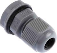 ngm12-dgy HellermannTyton NGM Series Grey Nylon Cable Gland, M12 Thread, 3mm min., 6.5mm max., IP68