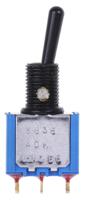 5636adbgk APEM Toggle Switch, Panel Mount, On-On, SPDT, Solder Lug Terminal, 30V dc