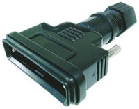 a-hood-0915 ASSMANN WSW PBT D Sub Backshell, 9 Way