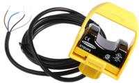stbvp6 Banner 1 Button Self-Checking Optical Touch Buttons, Yellow, STB Series