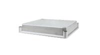 nsytplsc2736g Schneider Electric PanelSeT Series RAL 7035 Polycarbonate Cover, 45mm H, 270mm W, 360mm L for Use with Thalassa PLS
