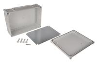 ekpe-130-g-ekpvt Fibox EK Series Grey Polycarbonate Enclosure, IP66, IP67, Flanged, Grey Lid, 380 x 280 x 130mm