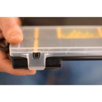 stst81679-1 Stanley Transparent Polypropylene Storage Box, 21cm x 3.5cm x 25cm
