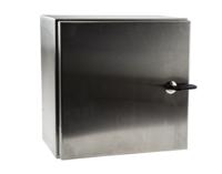 758-6986 RS PRO 304 Stainless Steel Wall Box, IP66, 300 mm x 300 mm x 200mm