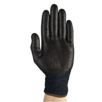 11542090 Ansell Hyflex Black Kevlar Kevlar Cut Resistant Gloves, Size 9, Nitrile Coating