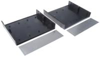 1598dbk Hammond 1598 Black Flame Retardant ABS Instrument Case, 179.75 x 205.1 x 63.2mm