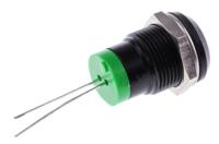 211-976 RS PRO Green Panel Mount Indicator, 2V dc, 12mm Mounting Hole Size