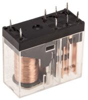 g2r-2-dc12 Omron PCB Mount Power Relay, 12V dc Coil, 5A Switching Current, DPDT