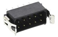 m80-8531042 HARWIN Datamate L-Tek Series Straight Through Hole PCB Header, 10 Contact(s), 2 mm Pitch, 2 Row, Shrouded