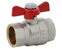 586006 Sferaco Nickel Plated Brass Ball Valve, Ball Valve, Threaded, BSP 1in, 30bar Operating Pressure
