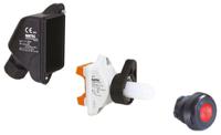 07-3363-4810-05-0042-0050-05-0003-006500 Bartec ComEx Series Illuminated Push Button, Panel Mount, SPST, IP20
