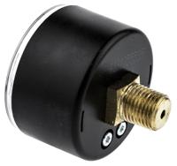 7203736 WIKA Analogue Pressure Gauge 0bar Back Entry 50mm Outside Diameter, With RS Calibration