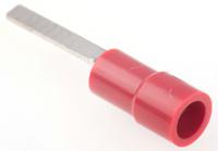 613-9700 RS PRO Insulated Crimp Blade Terminal 13mm Blade Length, 0.5mm² to 1.5mm², 22AWG to 16AWG, Red