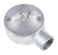 228-851 RS PRO Terminal Box, Conduit Fitting, 25mm Nominal Size, Steel