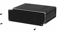 195-1517 RS PRO Black Aluminium Instrument Case, 160 x 169.8 x 53.8mm