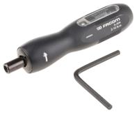 a404 Facom Adjustable Hex Torque Screwdriver, 2 → 10Nm, 1/4'' Drive, ±6 % Accuracy