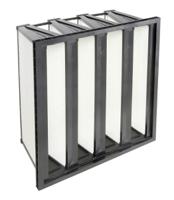 2511135001 Camfil Opakfil ES Series Glass Fibre Compact V-Type Filter, F8 Grade, 592 x 592 x 296mm