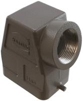 09300060543 HARTING Han B Heavy Duty Power Connector Hood, Side Entry