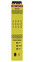 2tla010050r0100-sentry-ssr10m-vacvdc ABB Jokab Sentry SSR10M 3 Auxiliary Contacts Safety Relay 265 V ac, 375V dc, Dual-Channel 4 Safety Contacts