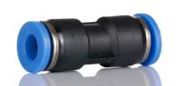 916-0877 RS PRO Straight Tube-to-Tube Adaptor, Push In 8 mm to Push In 8 mm, Tube-to-Tube Connection Style