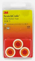 sdr-7-89207 3M Adhesive Cable Markers, Pre-printed "7", SDR 7-89207