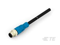 t4161110005-005 TE Connectivity Male 5 way M12 to 5 way Sensor Actuator Cable, 5000 mm