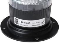 144-5948 RS PRO Red/Green LED Beacon, 2 Lights, 24 V dc, Surface Mount