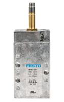 mfh-5-18 Festo 5/2 Pneumatic Solenoid Valve - Solenoid/Spring G 1/8 MFH Series 12 → 48V dc, 24 → 240V ac, 9982