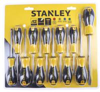 stht0-60212 Stanley Phillips; Pozidriv; Slotted; Torx Screwdriver Set, 12-Piece