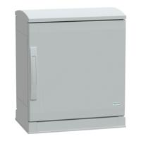 nsyplazt553g Schneider Electric PanelSeT Series Fibreglass Reinforced Polyester Single-Door-Door Floor Standing Enclosure, Opaque