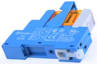 485280240060spa Finder 48 Series Interface Relay, DIN Rail Mount, 24V ac Coil, DPDT, 2-Pole, 8A Load