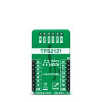 mikroe-4575 MikroElektronika Power MUX 2 Click Power Distribution Switch for TPS2120 for mikroBUS Socket