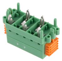 1864066 Phoenix Contact SDC 2.5/ 5-PV-5.0-ZB Series PCB Terminal Block, 5-Contact, 5mm Pitch, Through Hole Mount, 1-Row, Screw