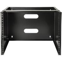 wallmount8 StarTech.com Black 8U Steel Server Rack , with 2-Post Frame