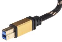 11028902-10 Roline USB 3.0, Male USB A to Male USB B, 1.8m