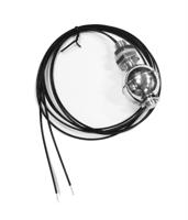 234-8855 RS PRO Cable Mount Stainless Steel Float Switch, Float, 1m Cable, NO, 200V ac Max, 200V dc Max