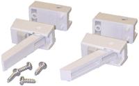 665-6375 METCASE ABS Tilt Feet for Use with Metcase Enclosure, 34 x 17mm