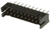 df11-20dp-2dsa08 Hirose DF11 Series Straight Through Hole PCB Header, 20 Contact(s), 2 mm Pitch, 2 Row, Shrouded